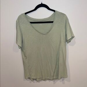 Eddie Bauer Green Relaxed Short Sleeve T-Shirt